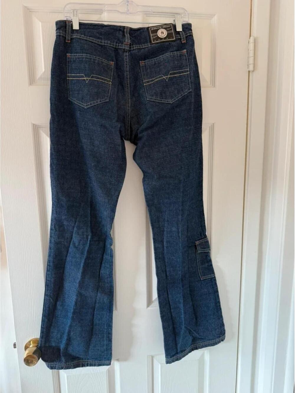 Vintage Rare 90s Dark wash Johnny Blaze flare jeans